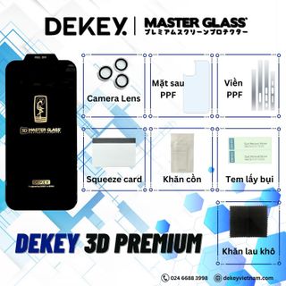 CƯỜNG LỰC DEKEY 3D MASTER GLASS PREMIUM giá sỉ