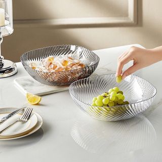 Đĩa Nhựa Đựng Trái Cây