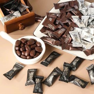 KẸO CÀ PHÊ KHÔNG ĐƯỜNG, NÂNG TẦM TRẢI NGHIỆM VỊ GIÁC 500G - WINNIE HOUSE