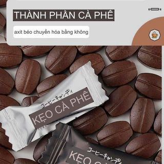 KẸO CÀ PHÊ KHÔNG ĐƯỜNG, NÂNG TẦM TRẢI NGHIỆM VỊ GIÁC 500G - WINNIE HOUSE