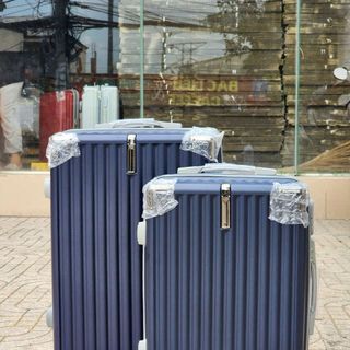 Bộ 2  VALI NHỰA BO GÓC - 20-24in Cao Cấp có hộp ( Hàng, Giá Tận Xưởng )