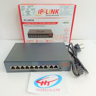 Switch IP-LINK 08 cổng IPL-08POE giá sỉ