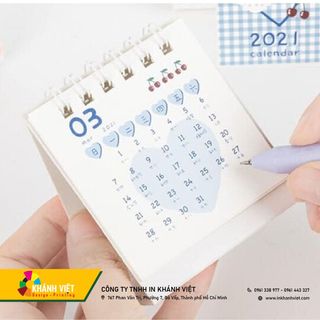 In lịch để bàn, lịch treo tường, lịch tết mini