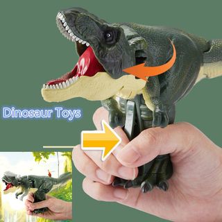 Đồ Chơi Khủng Long Nhấn Đầu Và Đuôi Có Âm Thanh Vui Nhộn Cho Bé