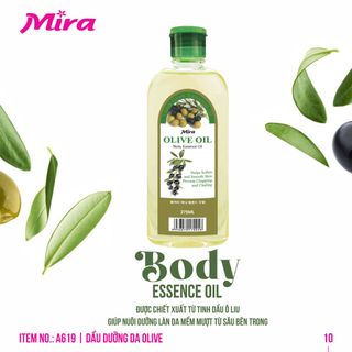 Tinh Dầu Dưỡng Da Olive Oil Mira 275ml A619 giá sỉ