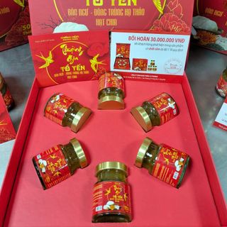 YẾN SÀO KHÁNH HOÀ THƯƠNG HIỆU THƯỢNG GIA TỔ YẾN 50% YẾN TƯƠI,BÀO NGƯ ĐÔNG TRÙNG HẠ THẢO - CHẤT LƯỢNG CAO
