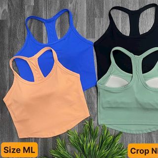 Crop nk 019 4 màu size ml mới nhất 2023 Thể Thao cao cấp Siêu Đẹp Giá Sỉ,