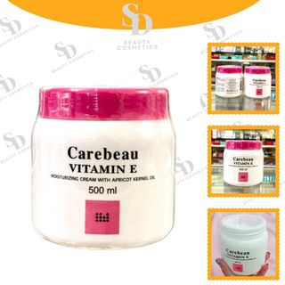[Date mới 10/2026] Kem dưỡng da toàn thân Vitamin E Carebeau 500ml (chuẩn Thái Lan)