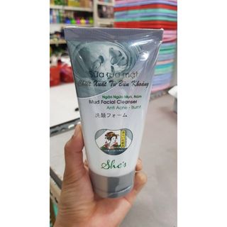 ửa Mặt She's Bùn Khoáng,Ngừa Mụn,Nám