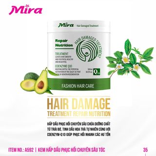 Hấp dầu phục hồi chuyên sâu Mira Hair Damaged Treatment Repair Nutrition 500ml A604 giá sỉ