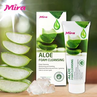 Sữa rửa mặt nha đam – ALOE FOAM CLEANSING 100g A601