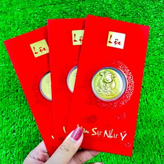 Bao Lì Xì LỘC ĐỒng Xu THẦN TÀI VIP LỘC-  SP007128