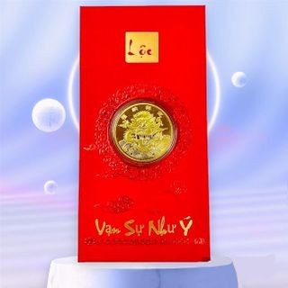Bao lì xì LỘC Đồng Xu Con Rồng TQ - SP007130