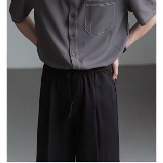 ÁO SƠ MI TAY LỠ UNISEX HÌNH THÊU