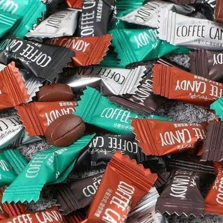 KẸO CÀ PHÊ MIX 8 VỊ, DÒNG KẸO CAO CẤP CHUẨN ĐÀI LOAN 500G - WINNIE HOUSE