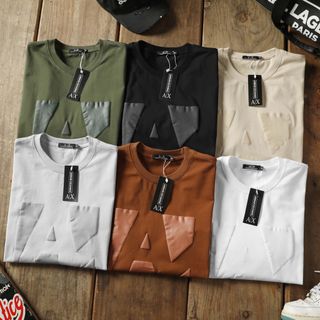 Áo thun nam chất cotton, áo phông nam cao cấp, chất cotton 100% cao cấp xịn. Logo in phồng - size từ 55kg - 85kg