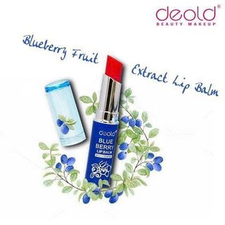 Son Dưỡng Giảm Thâm Có Màu Deold Blueberry Lip Balm (màu Đỏ Cam) 3.3g giá sỉ