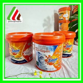 Bột Giặt Xô 9kg - Tidone Tinh Chất Hương Hoa Thơm Bền Lâu