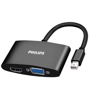 CỔNG CHUYỂN PHILIPS MINI DISPLAYPORT TO HDMI/VGA - Macbook Air 13/Macbook Retina 13/15 giá sỉ
