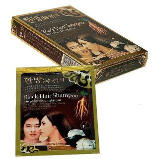 DẦU GỘI ĐEN TÓC NGỰ THẢO ĐƯỜNG NHÂN SÂM 30ML-Hộp 1 Gói