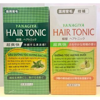 (Có Tặng Bình Xịt) Dưỡng Tóc Giảm Gàu, Giảm Gãy Rụng Yanagiya Hair Tonic 240ml