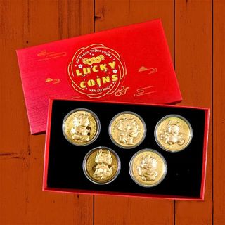 Hộp 5 đồng xu con Rồng - SP007096