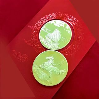 CẶP XU ÚC HÌNH RỒNG KHÔNG HỘP - SP005029