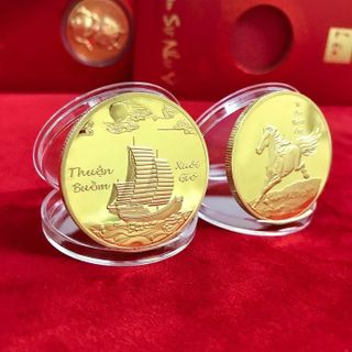 CẶP XU ÚC HÌNH RỒNG KHÔNG HỘP - SP005029