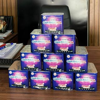 pháo hoa giàn phun hoa 25 của nhà máy Z21 bộ quốc phòng