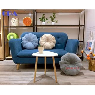 Đệm ngồi bệt kiểu nhật, đệm trang trí hình bí ngô(1 sản phẩm), có khoá kéo, hàng Việt Nam.