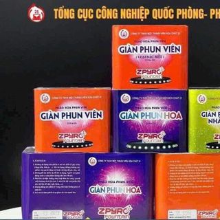 pháo hoa giàn phun viên 36 của nhà máy Z21 Bộ quốc phòng