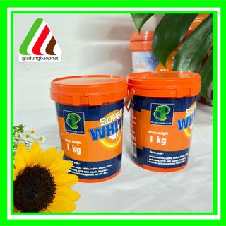 Bột Giặt Xô 1kg Super White - Tẩy Sạch Đến 99% Vết Bẩn Cứng Đầu