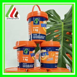 Bột Giặt Xô 1kg Super White - Tẩy Sạch Đến 99% Vết Bẩn Cứng Đầu