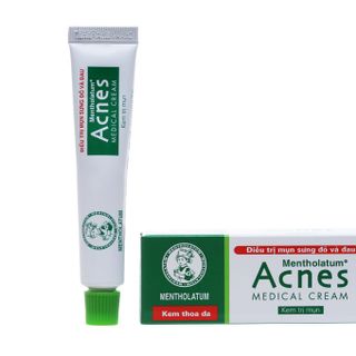 Kem Acnes Medical Cream ngừa mụn sưng đỏ, tái tạo da tuýp 18g