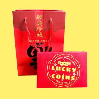 Hộp Quà Tặng Đồng Xu Con Rồng Túi Phúc - SP007097