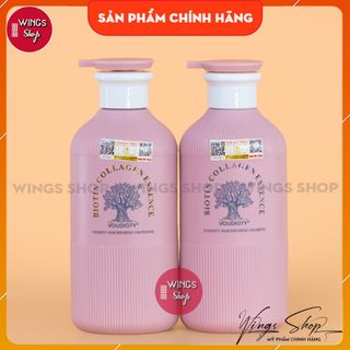 ( Hàng Công Ty ) Cặp Gội Xả Biotin Collagen 500ml-1000ml | Wings Shop