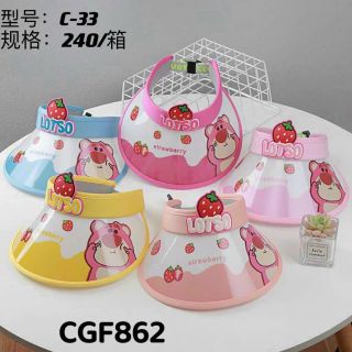 Mũ bucket và mũ nửa đầu trẻ em tai thỏ QC
