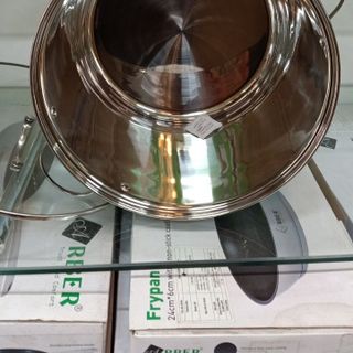 Nồi Luộc Gà 5 Đáy LINESUN LS - 1268  Chất Liệu Inox Cao Cấp Đường Kính 32cm bảo hành 24 tháng