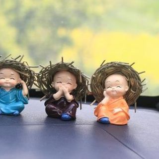 BỘ 4 CHÚ TIỂU ĐỘI NÓN RƠM