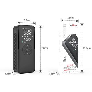 BƠM LỐP Ô TÔ KHÔNG DÂY THƯƠNG HIỆU CARSUN. BH 6 THÁNG