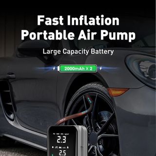 BƠM LỐP Ô TÔ KHÔNG DÂY THƯƠNG HIỆU CARSUN. BH 6 THÁNG