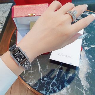 ĐỒNG HỒ CẶP THỜI TRANG CA.TIER CHỮ NHẬT