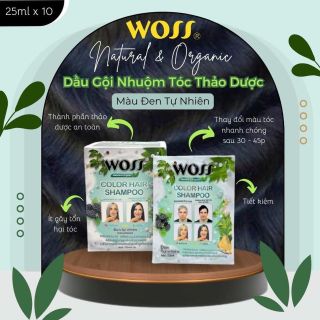Gội nhuộm thảo dược Woss