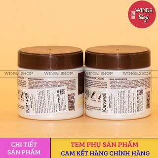 ( Hàng Công Ty ) Kem Hấp Tóc, Ủ Tóc Collagen Karseell Maca 500ML | Wings Shop