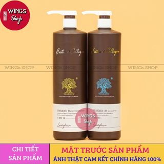 ( Hàng Công Ty ) Cặp Dầu Gội Xả Biotin Collagen Lux Brown 1000ML ( Phiên bản mới )| Wings Shop