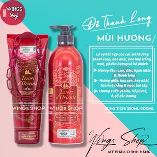 ( Hàng Công Ty ) Sữa Tắm Xích  Tesori D’Oriente Cao cấp Italia 250ML-500ML | Wings Shop