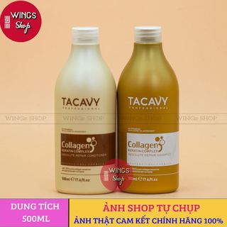 ( Hàng Công Ty ) Cặp Dầu Gội Xả TACAVY 1000ml | Wings Shop
