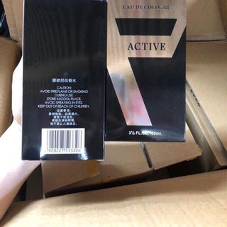 Nước hoa Active eau de cologne for Men 100ML Đen