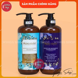 ( Hàng Công Ty ) Cặp Dầu Gội Xả Maxcolatin 800ml | Wings Shop