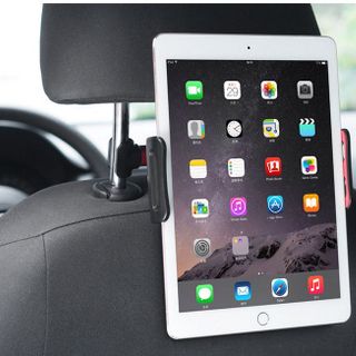 Giá đỡ IPAD trên ô tô, treo ghế sau, máy tính bảng. Giá kẹp điện thoại xe hơi. Chất liệu Hợp Kim + Nhựa ABS Nhẹ + Bền